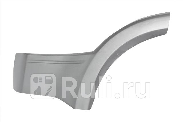 Расширитель на заднюю дверь левый для Mitsubishi Pajero 3 2002-2006 SAILING MB41049L 2500₽