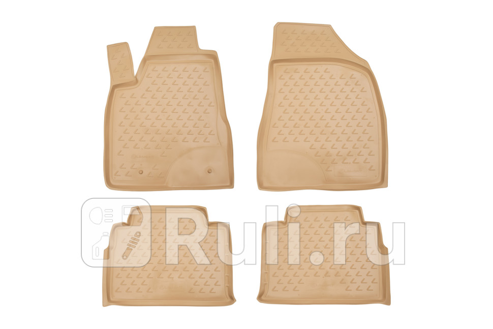 Коврики в салон 4 шт для Lexus RX 300 2003-2009 Element NLC2909212 3370₽