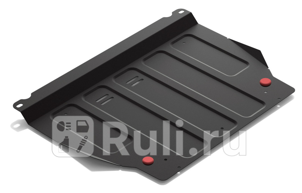 Защита поддона двигателя кпп для Toyota Platz 1999-2005 АвтоБроня 111057301 6410₽