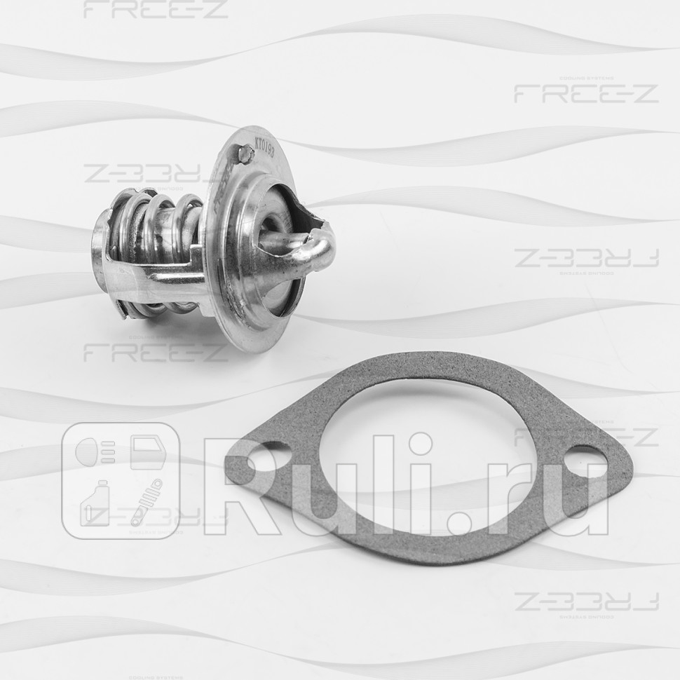 Термостат DAEWOO Matiz Kalos 05- HYUNDAI Atos 03- SUZUKI Alto Swift Carry 80- FREE-Z KT0193 690₽