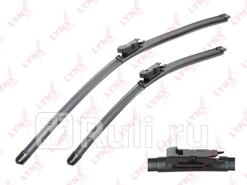 Комплект бескаркасных щеток стеклоочистителя 700мм28530мм21 MERCEDES GL 20062012 ML II 20052011 ML III 20112015 R 20052015 LYNXA 2330₽