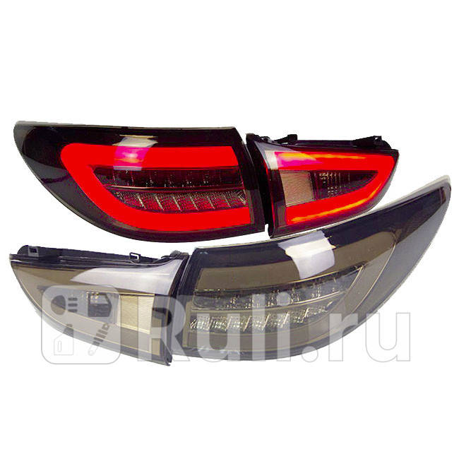Тюнинг-фонари комплект в крыло и в крышку багажника для Mazda 6 GJ 2013- КИТАЙ CS-TL-000213 30040₽