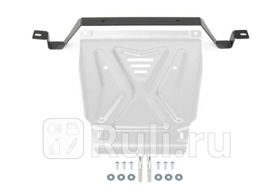 Защита раздаточной коробки комплект крепежа для Lada 4x4 Нива 1992-2021 RIVAL 33360422 10090₽