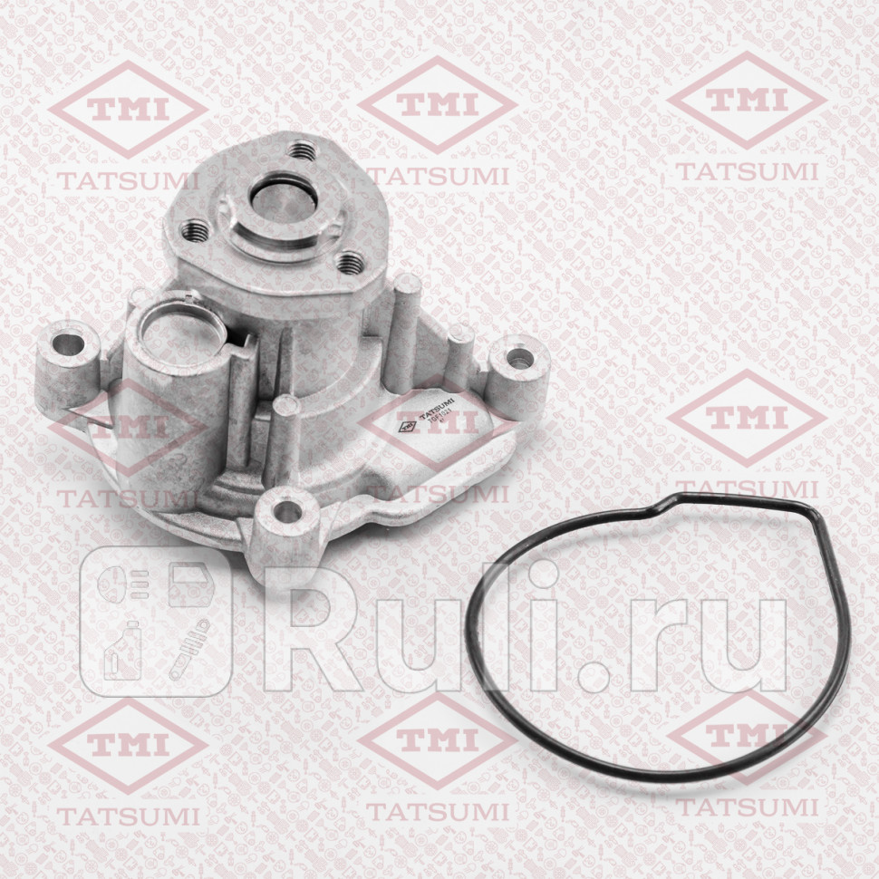 Насос водяной AUDI A3 02- SKODA Fabia Octavia 02- VW Golf Polo Passat Touran 02- TATSUMI TGF1021 2110₽