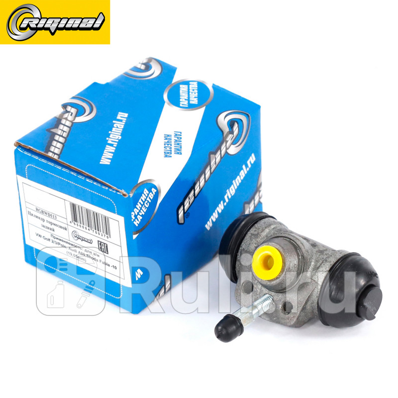 Цилиндр тормозной задний для ам VW Golf23Polo Audi A80Skoda Fabia 10 1905mm Riginal RGBWD113 750₽