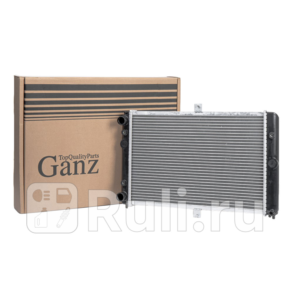 Радиатор алюминиевый для инжекторного двигателя GANZ GIF07140 3830₽