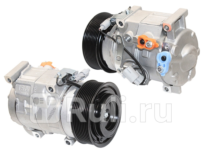 Компрессор кондиционера Toyota Land Cruiser 200 07-21 Lexus LX450d 15- SAT ST-245-0040 25570₽