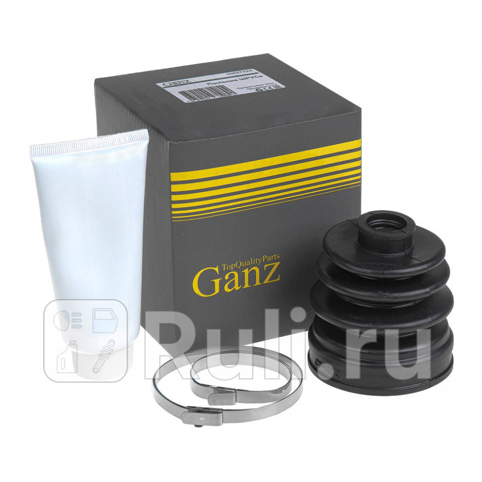 Пыльник ШРУСа внутренний комплект 62x96x21 GANZ GIK07225 880₽