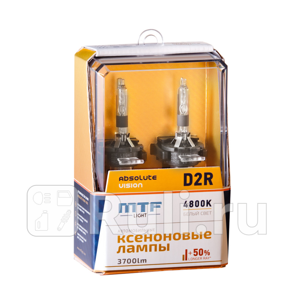 Лампа D2R 35W MTF Absolute Vision 4800K 50 яркости MTF AVBD2R 7880₽