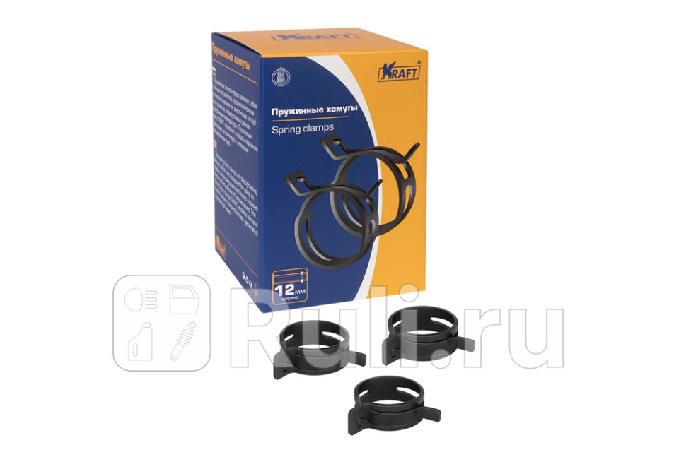 Хомут пружинный 35 мм Kraft KRAFT KT 880552 190₽