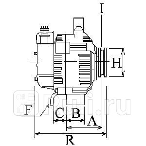 Контакт втягивающего реле стартера CARGO 133146 550₽