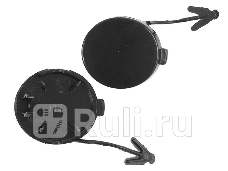 Заглушка буксировочного крюка переднего бампера для Volkswagen Polo седан 2010-2015 SAT ST-VWP6-000C-A0 220₽