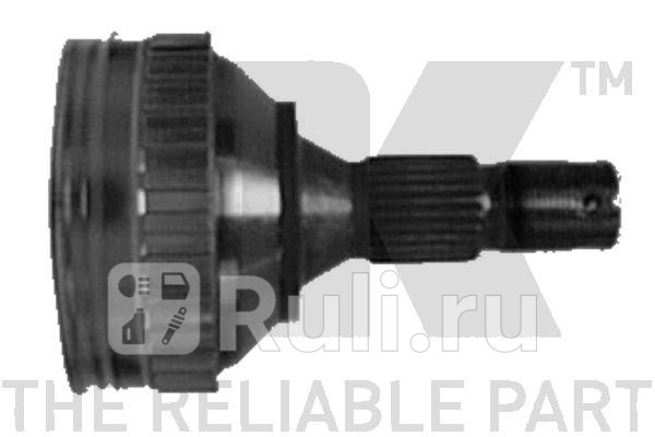 ШРУС CitrPeug106 87-01 NK 511910 1550₽