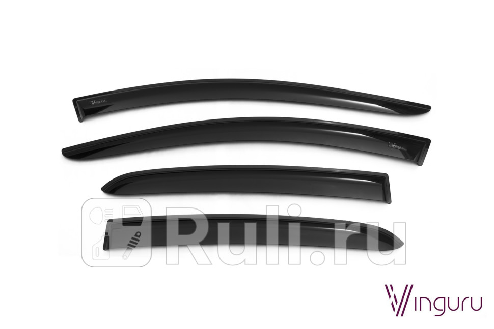 Дефлекторы окон 4 шт для Lada Vesta 2015- Vinguru AFV84315 2650₽