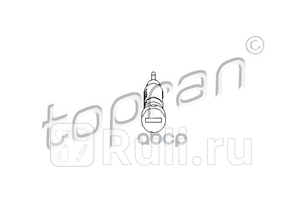 Замок двери HANS PRIES 109 719 0₽