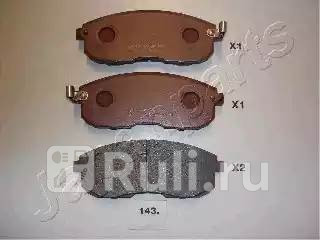 Колодки тормозные дисковые передние для Nissan Sentra 2012-2017 JAPANPARTS PA-143AF 2280₽