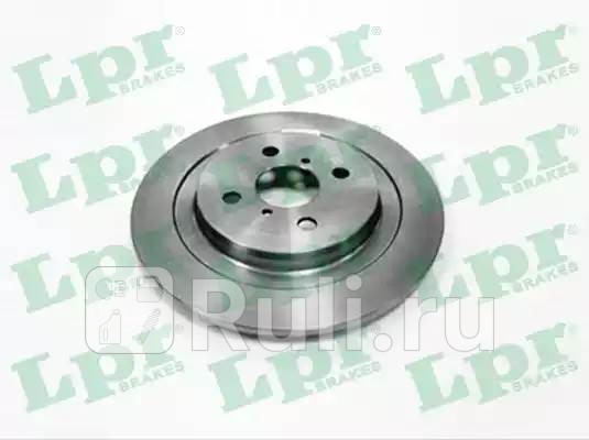 Диск тормозной toyota yaris 06- задний d 278мм LPR T2046P 0₽