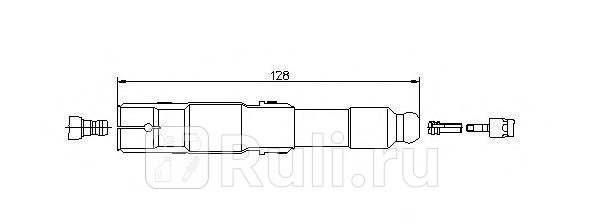 Наконечник свечи зажигания Bremi 132291 1100₽