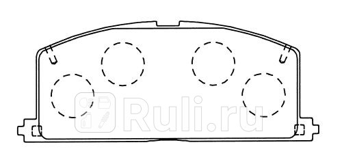 Колодки тормозные дисковые D2085  MK KASHIYAMA D2085