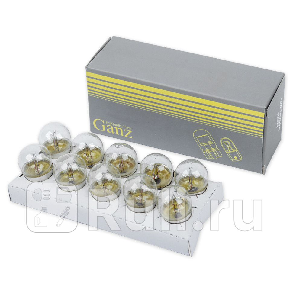 Лампа 24V R5W 5W BA15s 1 шт BOX GANZ GIP06044 40₽