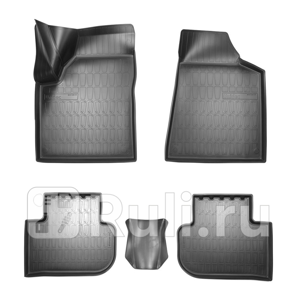 Коврики салона полиуретан NORPLAST NPA11-C205-070 0₽