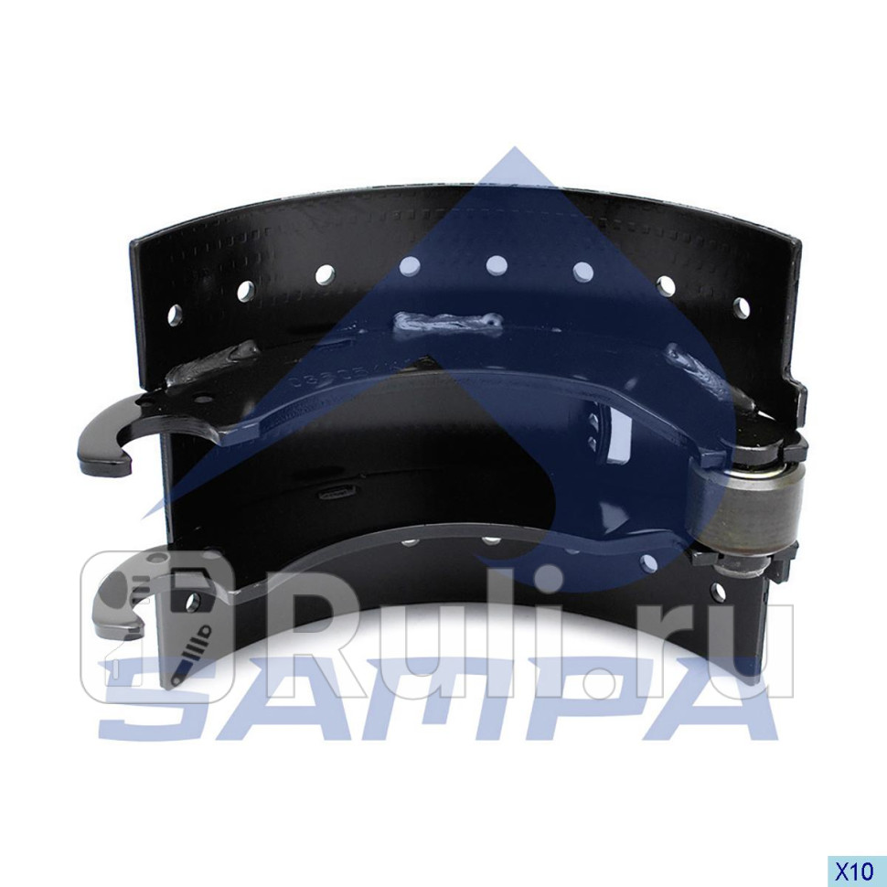 Колодка барабанного тормоза Sampa 070385 0₽