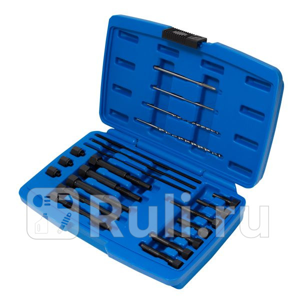 Набор для извлечения свечей 22 пр m8 - m10 сверла метчики Forsage F-927G4 9930₽