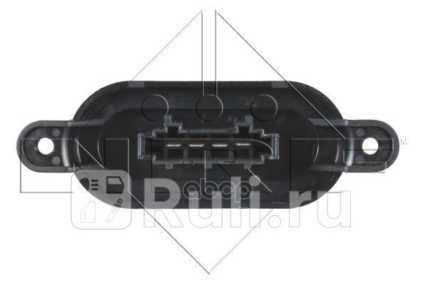 Резистор отопителя vw transporter 20d 03- NRF 342068 2680₽