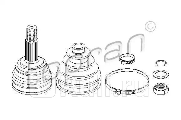 ШРУС наружный комплект замена для HP-103506755 HANS PRIES 103506001 3530₽