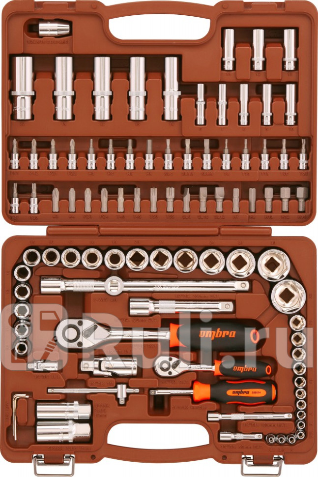 Набор инструмента 94 пр 12 14 6 гр Ombra OMBRA OMT94S 10420₽