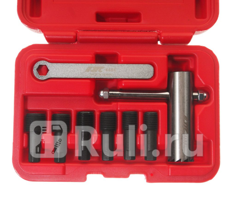 Набор для ремонта масляных пробок 7 пр М12 - M16 метчики ключ JTC JTC-4494 0₽