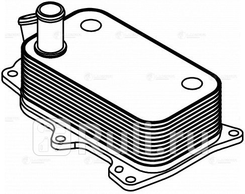 Радиатор масл 2 патрубка LUZAR LOC1014 4720₽