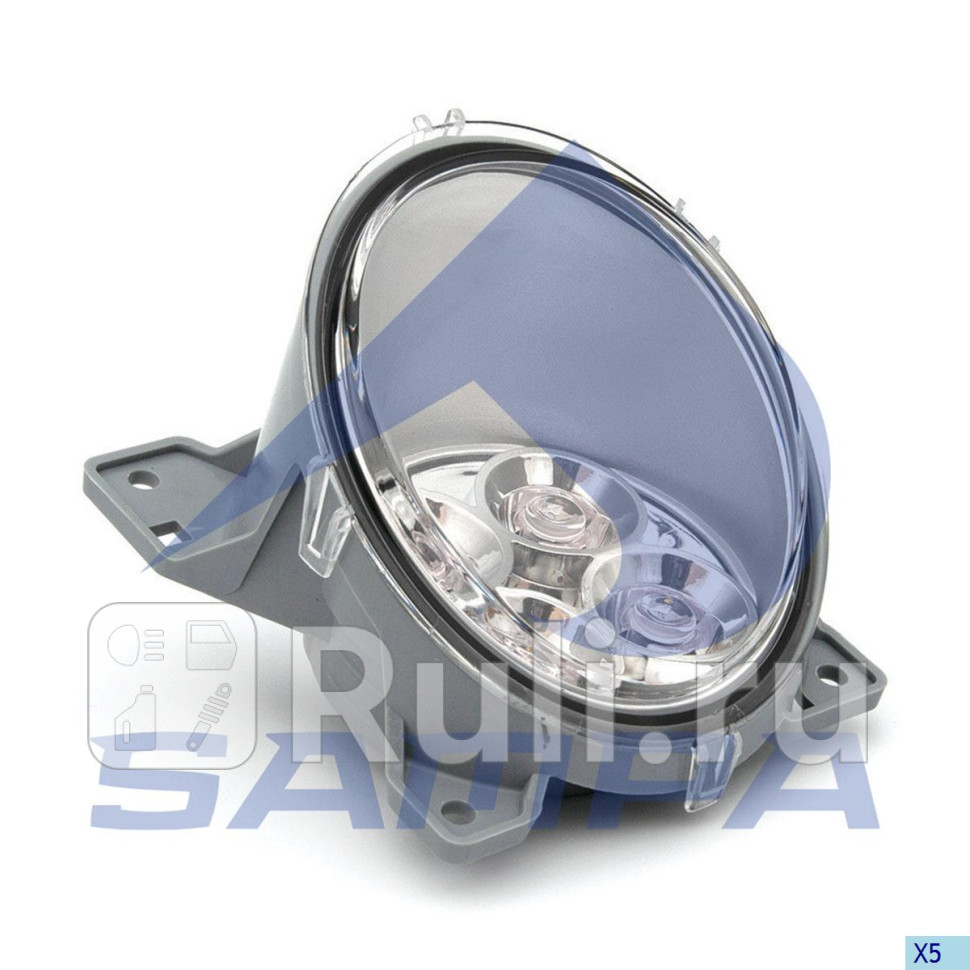 Фара противотуманная левая Sampa 043461 0₽
