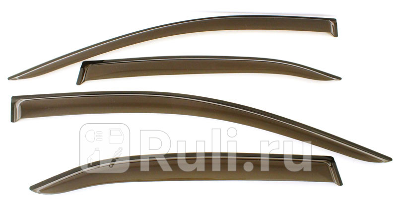 Дефлекторы окон 4 шт для Toyota Camry 40 2006-2009 SKYWAY VT028 3660₽