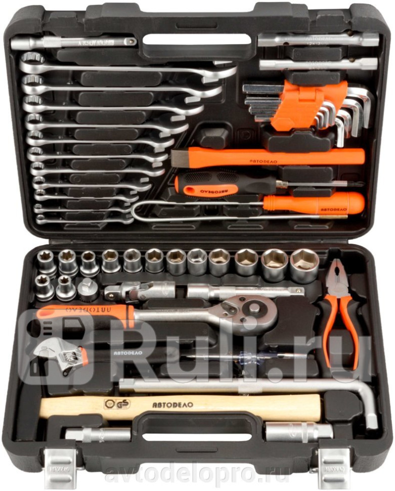 Набор инструментов 51 предмет АвтоDело 12 38 АвтоДело 39951 0₽