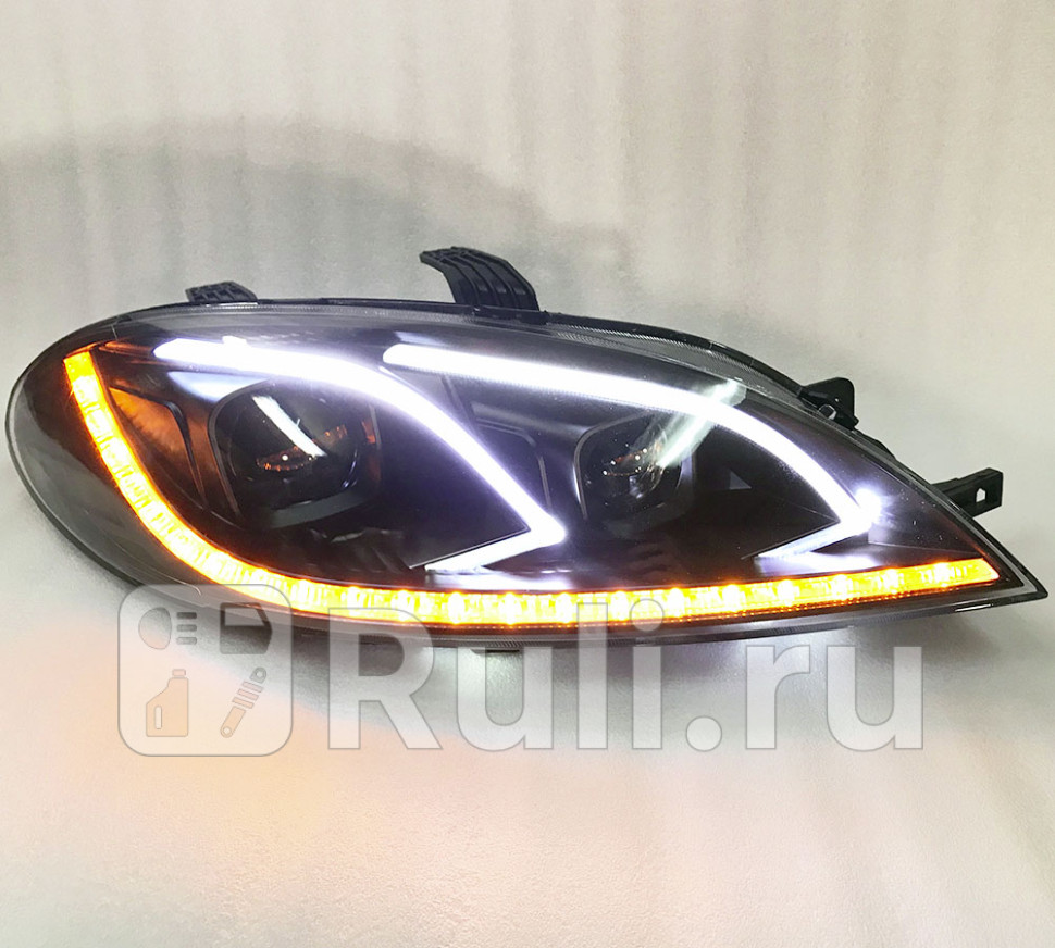 Тюнинг-фары (комплект) для Chevrolet Lacetti хэтчбек (2004-2013) WH CS-HL-000638-B