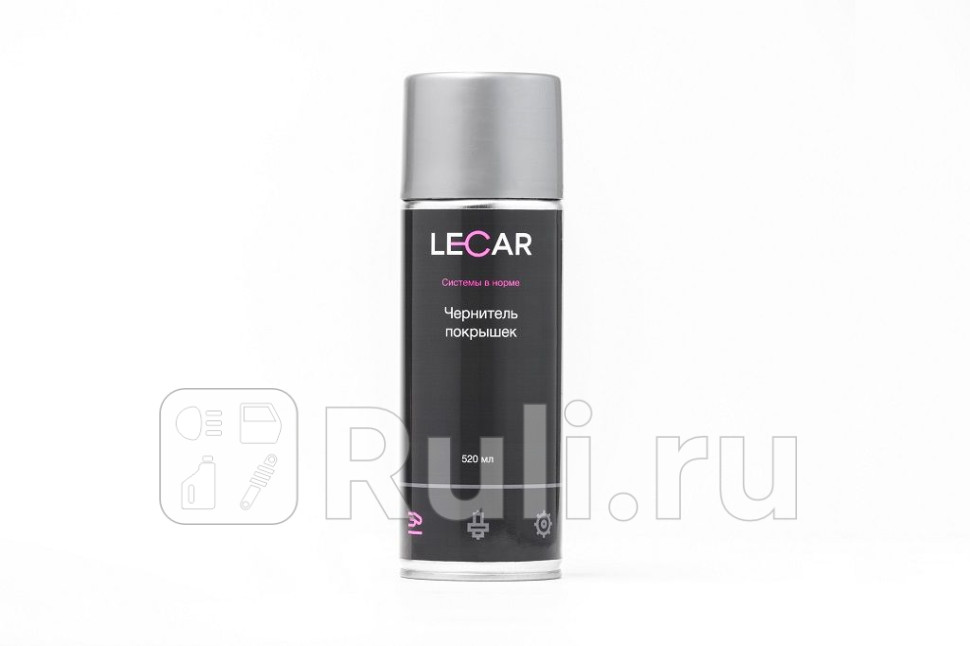 Чернитель шин Lecar аэрозоль 520 мл LECAR LECAR000013112 500₽