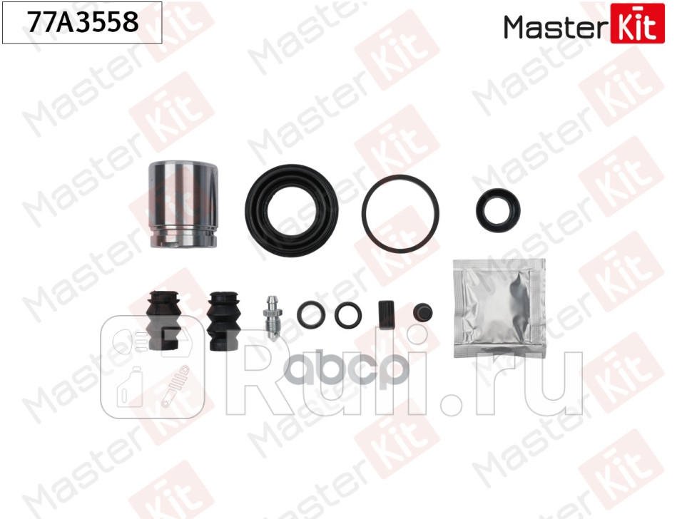 Ремкомплект тормозного суппортапоршень с механизмом Renault MASTER II Фургон FD 1998 - MASTERKIT MASTERKIT 77A3558 2990₽