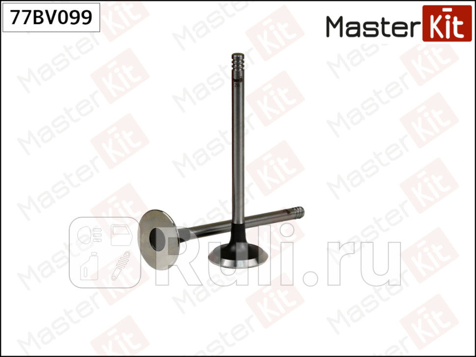 Клапан выпускной Renault Megane 15 dCi 01 K9K MASTERKIT MASTERKIT 77BV099 670₽