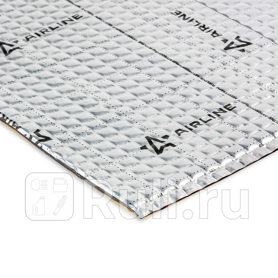 Материал для проклейки салона 500х700х2 мм AIRLINE Base М2Ф1 фольга 60 мкм КМП 016 AIRLINE ADVI002 490₽