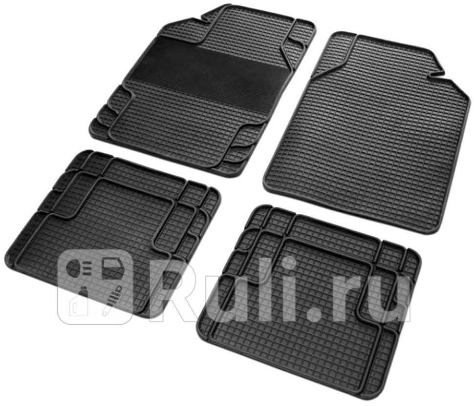 Коврики салона литьевые универсальные без перемычки RIVAL RIVAL 60001001 3480₽