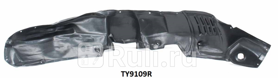Подкрылок передний правый для Toyota Highlander (2001-2003) CrossOcean TY9109R