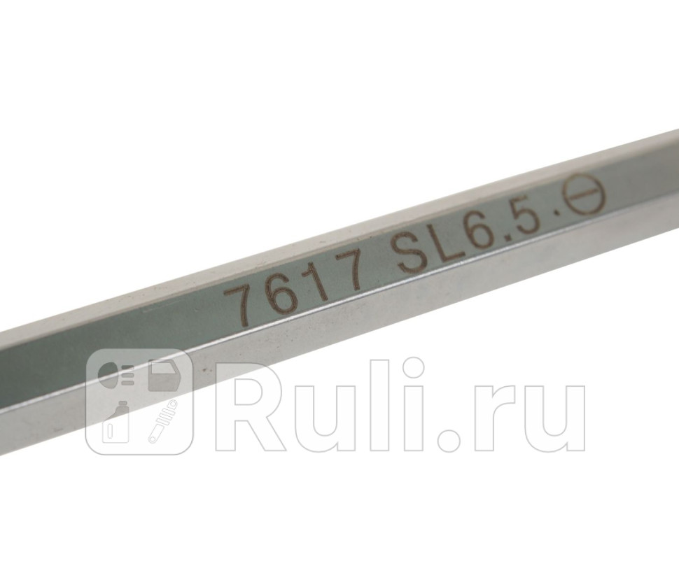 Отвертка шлицевая SL65 х 100мм усиленная со сквозным стержнем JTC 1 JTC JTC7617 870₽