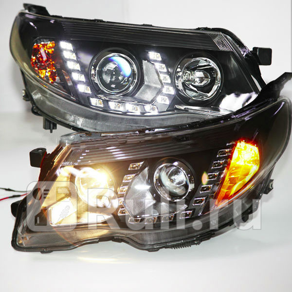 Тюнинг-фары комплект для Subaru Forester SH 2008-2012 КИТАЙ CS-HL-000193 55880₽