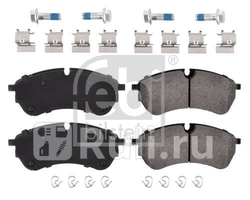 Колодки дисковые передниек-кт vw crafter man tge 20tdi 16 Febi 116246 0₽