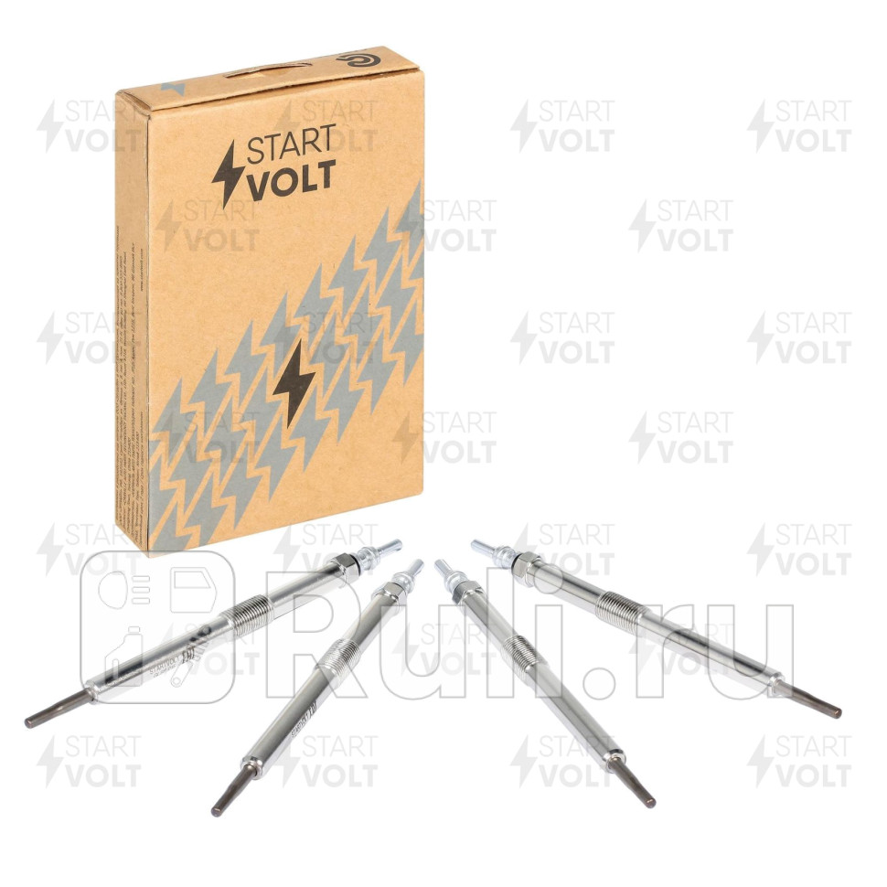 Свечи накаливания кмпл 4шт для а м SsangYong Kyron 05- 20Xdi GLSP 506 STARTVOLT GLSP506 3520₽