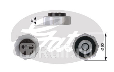 Крышка расширительного бачка системы охлаждения GATES RC222 870₽