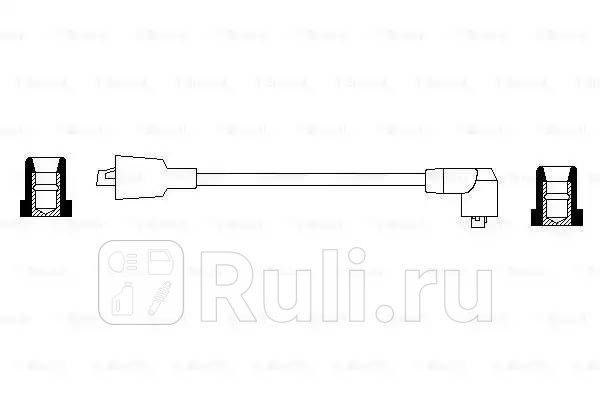 Провод высоковольтный центральный granada 202328 1010₽