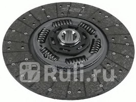 Диск сцепления 395wgtz 1 34-10n daf lf45lf55cf65 SACHS 1878 005 599 0₽