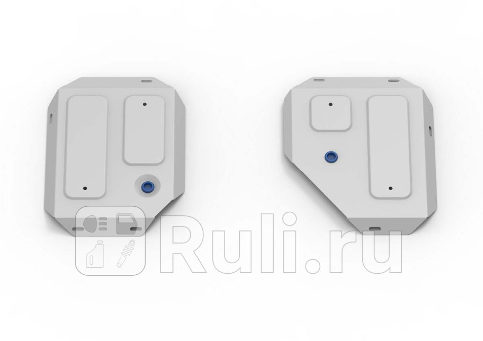 Защита топливного бака комплект крепежа для Haval Jolion 2021-2023 RIVAL 33394291 10020₽